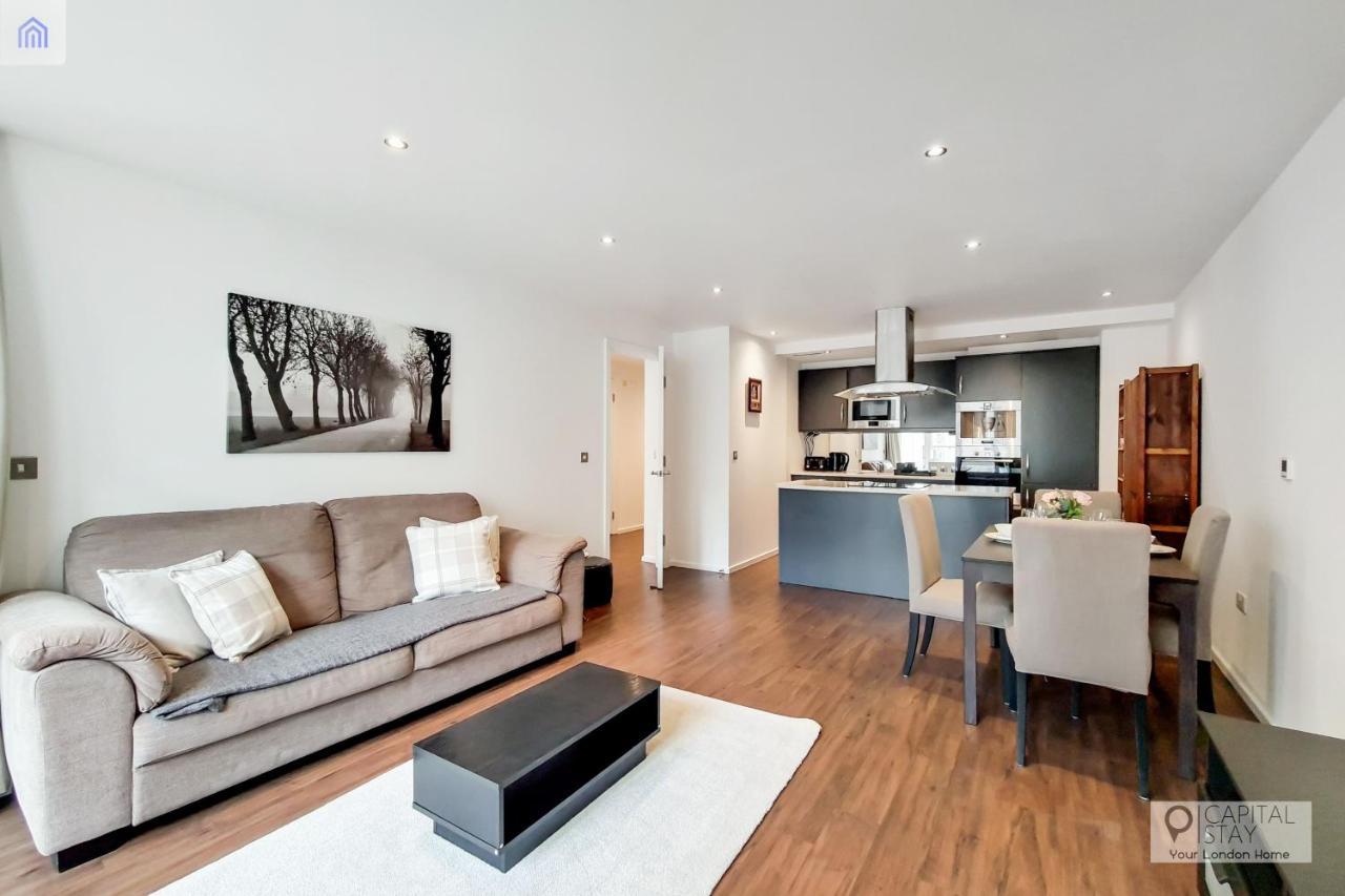 Fully Serviced Two Bed Apartment By Excel & O2 London Ngoại thất bức ảnh