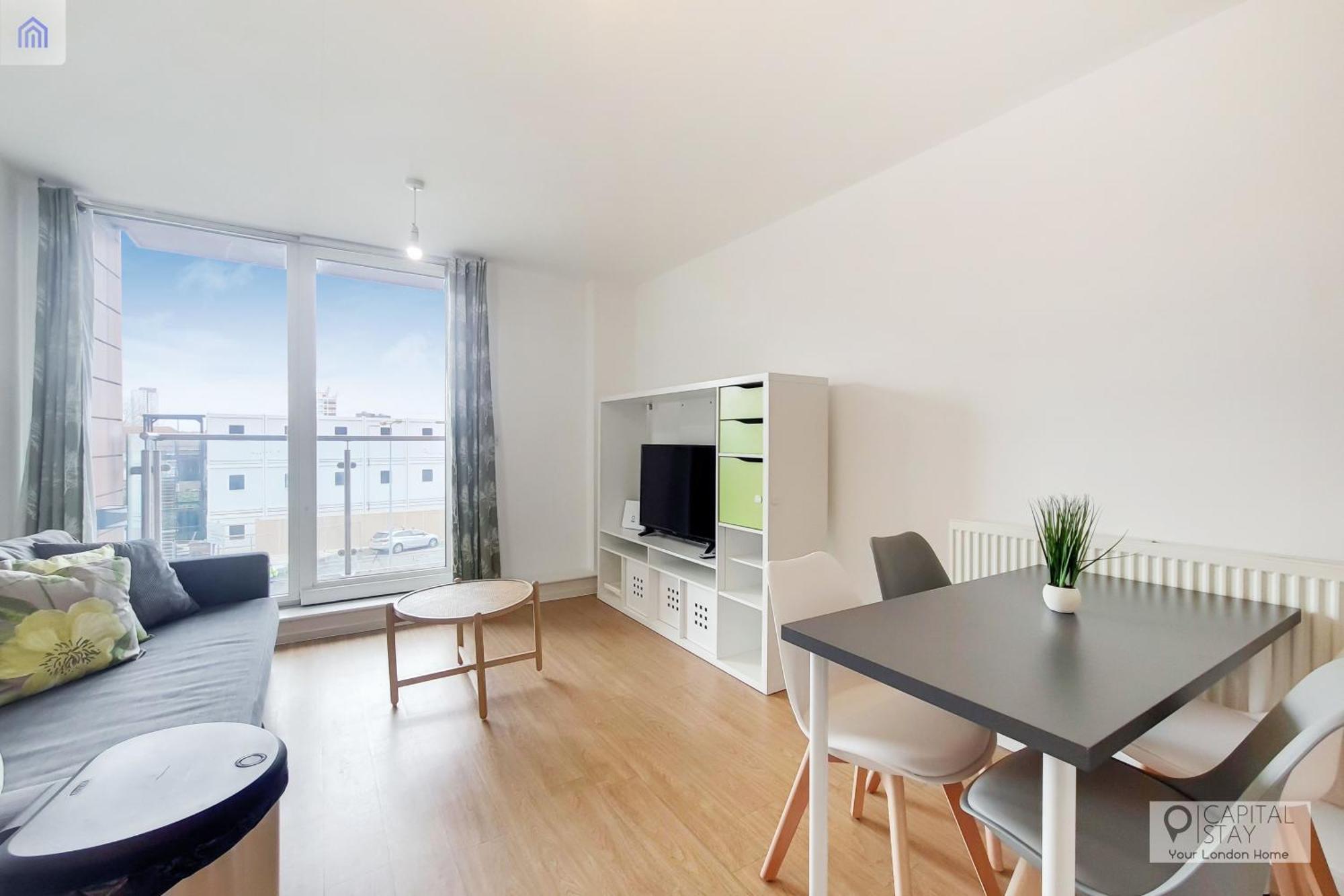 Fully Serviced Two Bed Apartment By Excel & O2 London Ngoại thất bức ảnh