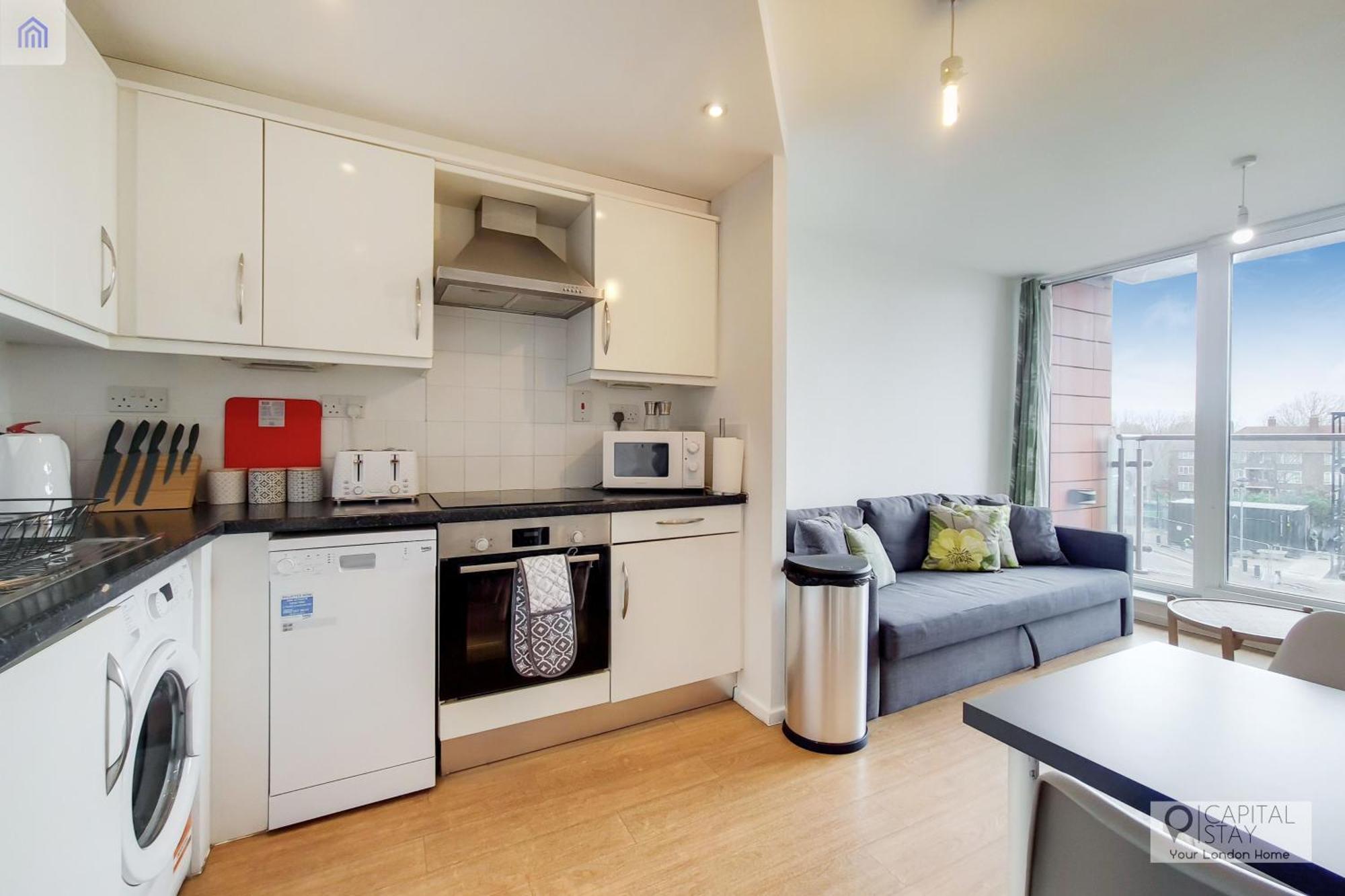 Fully Serviced Two Bed Apartment By Excel & O2 London Ngoại thất bức ảnh