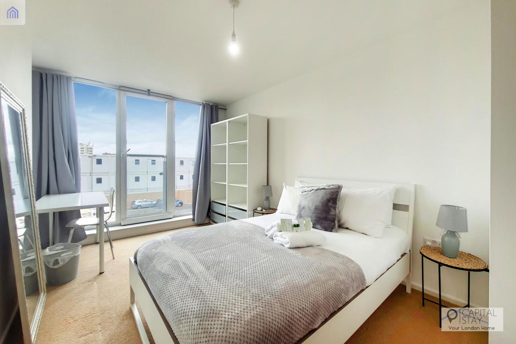 Fully Serviced Two Bed Apartment By Excel & O2 London Ngoại thất bức ảnh